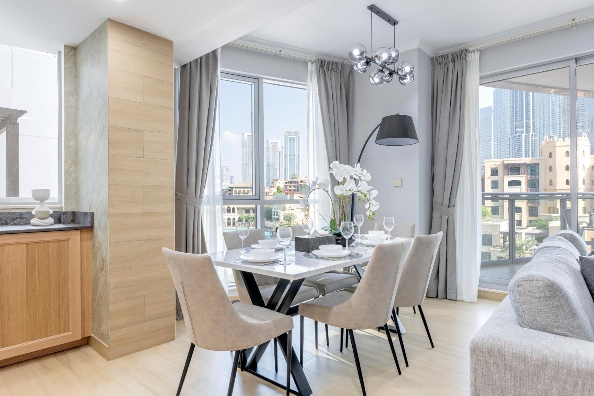 The Residences Tower - Full Burj Khalfa View ドバイ エクステリア 写真