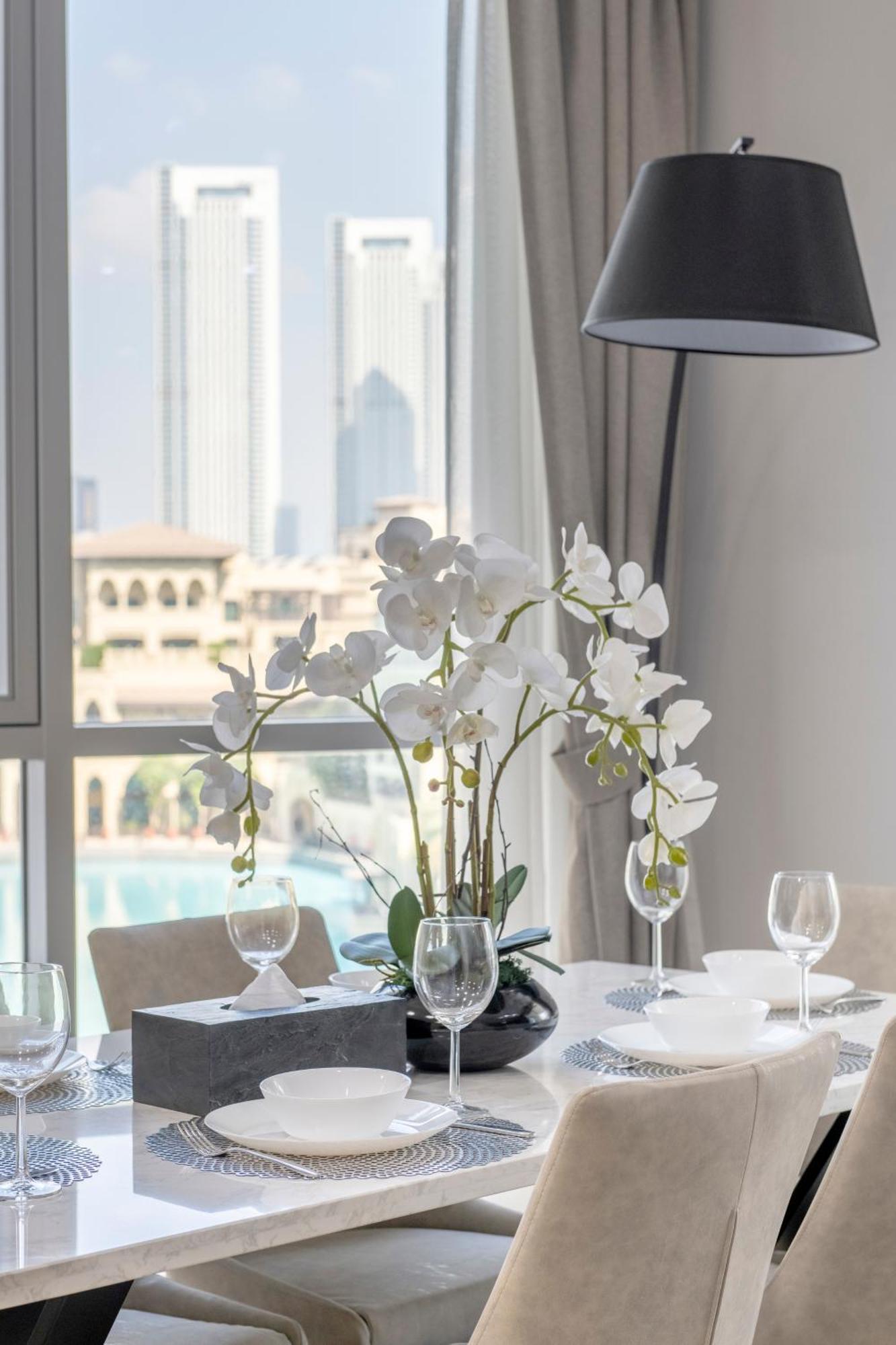 The Residences Tower - Full Burj Khalfa View ドバイ エクステリア 写真