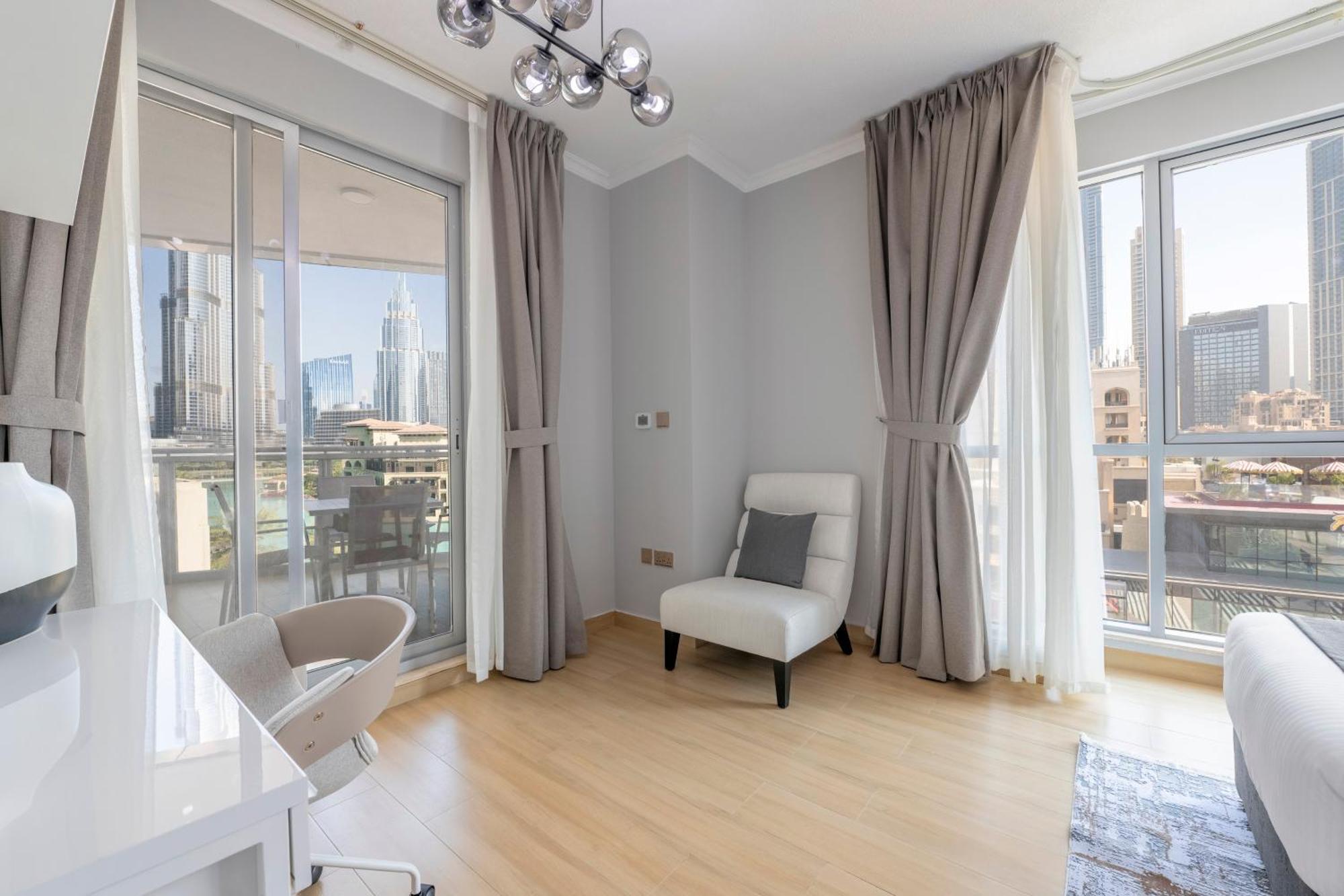 The Residences Tower - Full Burj Khalfa View ドバイ エクステリア 写真
