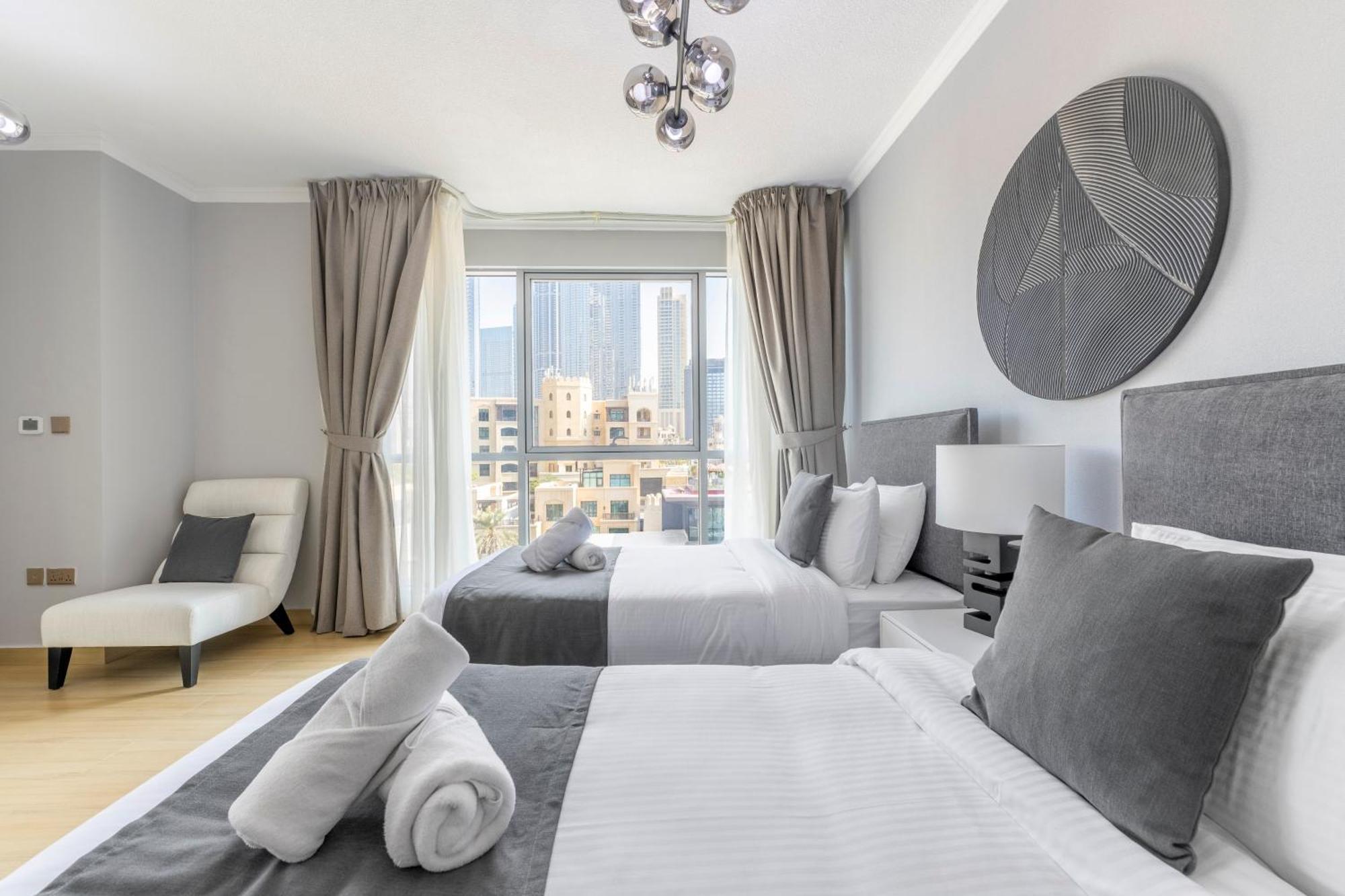 The Residences Tower - Full Burj Khalfa View ドバイ エクステリア 写真